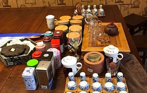 Great Wall trip - Tea ceremony