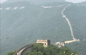 Great Wall trip - The wall Great Wall at Mutianyu